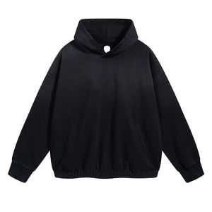 Sudaderas con Capucha de Algodón y Felpa Personalizadas para Hombre, Etiqueta Privada, Hombros Caídos, para Marcas de Ropa Urbana Estadounidenses, Bajo MOQ, Suministro al por Mayor - Product Image 4