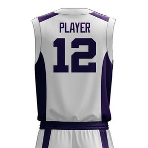 Maillot de basket-ball personnalisé respirant en maille de haute qualité avec nom et numéro, unisexe, vente en gros, sans manches, imprimé par sublimation, pour homme, été - Product Image 6