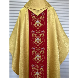 ชุดพิธีกรรมแบบวินเทจ Kassel Message wand Casullo Chasuble พร้อมผ้าคลุมไหล่ (Stole) สำหรับพระสงฆ์ นักบวช และพระสงฆ์รูปแบบอื่นๆ - Product Image 4