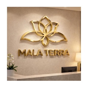 Custom Fashion Logo Charm Making Accessories Hardware Metal Embossed <b>Name</b> Plate - Product Image 1