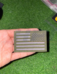 Patchs tactiques professionnels découpés au laser, bordure réfléchissante, broderie découpée au laser, les plus vendus aux États-Unis 2026 - Product Image 1