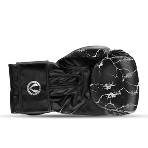 Fully Customized Venomous Black Thunder Boxing Gloves Premium Hand Grips Moisture Wicking Adjustable Wrist <b>Strap</b> Training MMA - Product Image 5