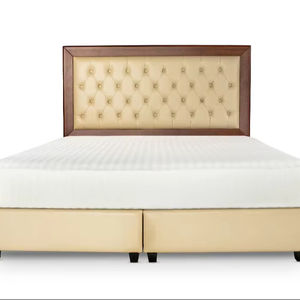 Lit plateforme en bois massif de qualité supérieure, style rustique, fait main, taille King, sculpté à la main, meubles de chambre à coucher avec rangement - Product Image 1