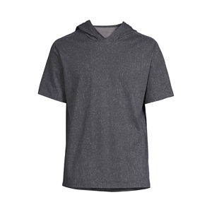 Sudadera con Capucha de Manga Corta Personalizada para Hombre, Invierno, Aire Libre, 100% Algodón, Felpa, Impresión Digital Sólida, Casual, Primavera, Otoño, Ligera, 2 Piezas - Product Image 6