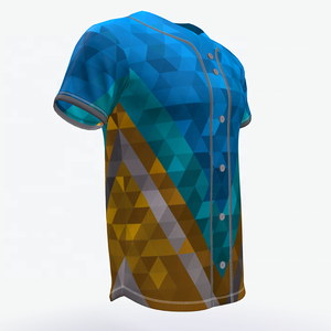 Chemises de Baseball personnalisées, votre propre Design et personnalisable, prix bon marché, sublimation,, vente en gros - Product Image 4