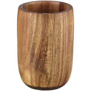 Verre à bière en bois naturel fait main de qualité supérieure, minimaliste et écologique, pour usage domestique - Product Image 6