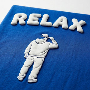 T-shirt imprimé pour homme, décontracté, à manches courtes, en coton, avec un design moderne en relief, pour un port quotidien décontracté - Product Image 5