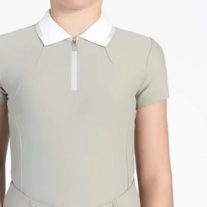 Camisetas de Polo Ecuestres de Manga Corta para Competición, Nueva Llegada, Ropa de Equitación, Camisetas para Mujer - Product Image 5