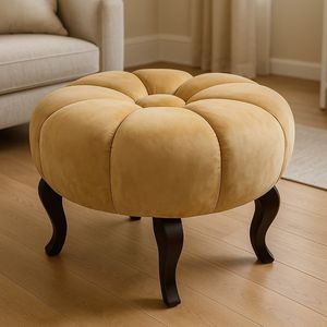 Latest Wooden ottoman <b>stool</b> made with premium quality of <b>Wood</b> perfect finishing - Product Image 1