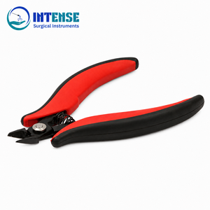 Pince coupante de précision à logo personnalisé, coupe-fil professionnel pour bijoux, coupe-fil latéral en acier au carbone, fournisseur d'usine OEM - Product Image 1