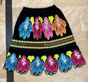 กระโปรงโพลีนีเซียนพิมพ์ลายสำหรับผู้หญิง คุณภาพสูง สไตล์หมู่เกาะแปซิฟิก แฟชั่นมิโครนีเซียน กระโปรงพิมพ์ลายสำหรับงานสั่งทำพิเศษ - Product Image 1