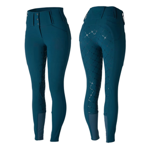 Culottes d'équitation confortables en silicone avec fermeture éclair pour femmes, pour l'entraînement, la compétition, l'équitation quotidienne - Équitation professionnelle - Product Image 1