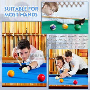 Gants de billard pour les détaillants, gants de billard haute performance, ajustement confortable, personnalisation de la marque, fabrication ODM - Product Image 6