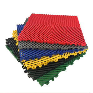 Dalles de sol de garage antidérapantes, emboîtables, résistantes, en résine époxy, imperméables - Product Image 1