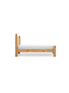 Cama de Plataforma Rústica Moderna de Madera Maciza, Tamaño Queen, Diseño Duradero para Dormitorio Principal - Product Image 3