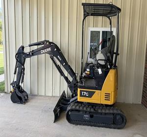 Livraison rapide, excavatrice compacte Johnn Deerre 17G avec moteur diesel de 16 CV, composants principaux : moteur, pompe, boîte de vitesses - Product Image 6