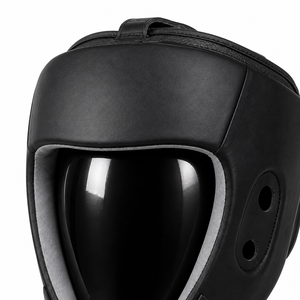 Adjustable Tactical Leather Head Guard with Flip-Up Eye Protector for Children's <b>Ski</b> Sports Accessories - Product Image 5