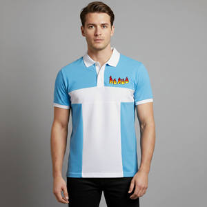 Camisa de Hombre Personalizada con Logotipo, Tendencia Actual, Poliéster/Algodón, Cuello Camisero, Corte Regular, 2 Colores, Transpirable, Secado Rápido - Product Image 3