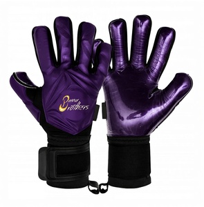 ถุงมือผู้รักษาประตูฟุตบอลมืออาชีพ พร้อมอุปกรณ์ป้องกันนิ้วมือเพื่อป้องกันการบาดเจ็บและเพิ่มการยึดเกาะที่ดีขึ้น - Product Image 2