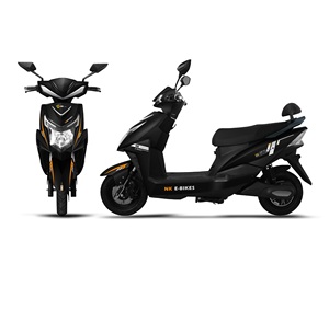 NK E BIKES GTR Plus Electric Scooter Black Engtian Electric Bike PLC Ltd 40 to 50 km Range App Connectivity - Product Image 1