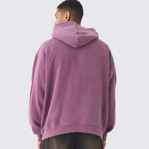 เสื้อฮู้ดดี้ผ้าฟลีซคุณภาพสูง เนื้อผ้าคอตตอน 100% สไตล์สตรีทแวร์ พิมพ์โลโก้ได้ ทรงปกติ ซิปครึ่งตัว เหมาะสำหรับฤดูใบไม้ร่วง - Product Image 2