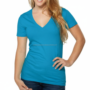 T-shirt personnalisé brodé en coton bambou pour femme – Respirant, écologique, séchage rapide – Idéal pour l'été et les marques - Product Image 5