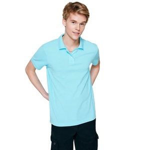 Polo de Manga Corta para Hombre, Corte Holgado, Diseño de Parches, Secado Rápido, para Trabajo o Golf, Tejido de Seda y Algodón, Producto de la Más Alta Calidad - Product Image 6