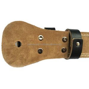 Ceintures de sécurité de musculation en cuir véritable de haute qualité pour la musculation et le fitness - Product Image 2