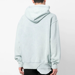 Sweat-shirts à capuche oversize Y2K pour hommes, effet délavé, 100% coton, fermeture éclair, logo personnalisé, streetwear, vêtements d'hiver, vente en gros aux États-Unis, commande en gros - Product Image 2