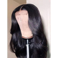 Rambut Asli India Pirang SV3 Berkualitas Terjamin, Wig Lace Front Jahitan Mesin Double Weft, Ujung Tebal, Semua Warna, Bebas Bahan Kimia, 100 gram
