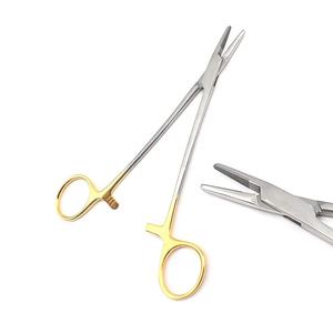 Profesional de alta calidad en stock, tamaños personalizados, uso clínico, cirugía médica, soportes de agujas Haney quirúrgicos de acero inoxidable - Product Image 6