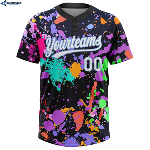 Baseball Jersey Custom Sublimated Uniform High Quality Team Apparel Youth Adult Baseball Jersey Custom Team Logo Sportswear Supp - Product Image 5