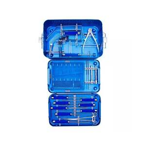 Kit de Instrumentos Retractores Manuales de Acero Inoxidable para Cirugía de Columna Cervical Anterior Ortopédica de Dentavex - Product Image 1