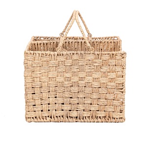 Seagrass <b>basket</b> for holding tableware Handmade <b>Storage</b> <b>Basket</b> Wholesale eco-friendly Made in Viet Nam - Product Image 3