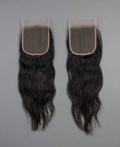 Extensiones de Cabello Humano Remy Indio 4/4 con Cierre de Encaje HD, 100% Virgen, Ondulado, de Primera Calidad, 28g - Product Image 4