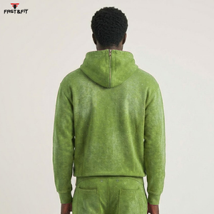 2026 New Style Streetwear Custom Logo Unisex Thermal Winter 100% Cotton Embroidered Rhinestone Hoodies - Product Image 4