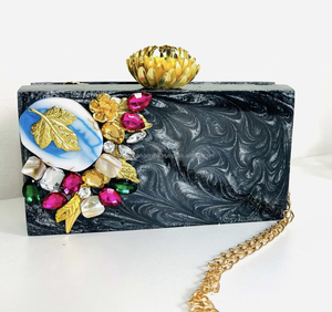Women Clutches Handmade Evening Clutch <b>Bag</b> Evening <b>Bags</b> From India Handmade - Product Image 3