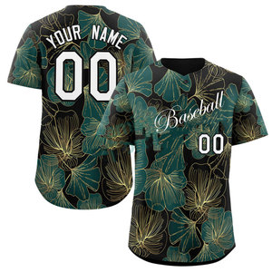 Camiseta de Béisbol para Hombre, Logotipo Personalizado Impreso por Sublimación, Uniforme Deportivo - Product Image 1