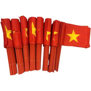 Drapeau portable de l'Érythrée en polyester, avec mât en acrylique, impression numérique, durable, idéal pour les activités promotionnelles - Product Image 3