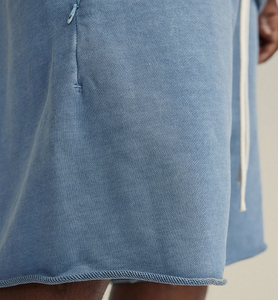 Shorts Bermuda de Verano de Alta Calidad 100% Algodón para Hombre, Shorts Deportivos Casuales con Logotipo Personalizado en Relieve - Product Image 5