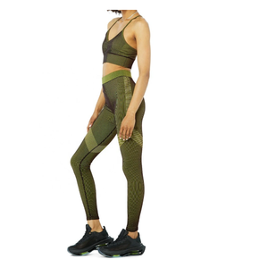 Conjunto de Yoga para Mujer, Diseño OEM, Precio al por Mayor, Sólido, Transpirable, Sostenible, Ropa Deportiva de Alta Calidad, Ecológica, Talla Grande, 2 Piezas - Product Image 6