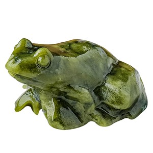Figurine de grenouille en teck artisanal charmante - Vente en gros depuis l'Inde - Product Image 3