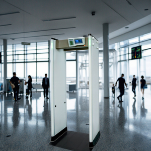 Đi bộ thông minh qua Cổng An Ninh phát hiện kim loại với định vị 33 vùng và độ nhạy có thể điều chỉnh cho điểm kiểm tra an toàn - Product Image 6