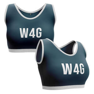 Sujetador deportivo de yoga para mujer, cómodo, color nude, de alta sujeción, transpirable, sin costuras, con logo frontal, cuello en V profundo, opción de talla grande, venta al por mayor - Product Image 3