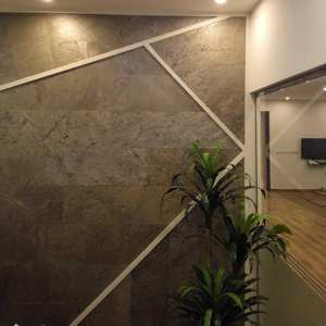 Paneles de Revestimiento de Pared de Piedra de Pizarra Dorada C, Acabado Texturizado Natural, Duradero, Ecológico, Superficie Decorativa Moderna para Interiores - Product Image 3