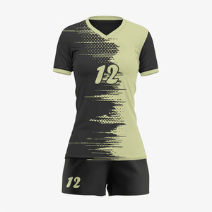 Uniforme de voleibol sublimado para mujer, transpirable, de malla, para adultos, unisex, conjunto de uniforme de voleibol para equipo. - Product Image 1