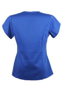 OEM Slim Fit Zipper Stretch <b>Scrub</b> Sets New Style Breathable Nurse <b>Uniforms</b> Top/Hospital <b>Uniforms</b> Design - Product Image 3