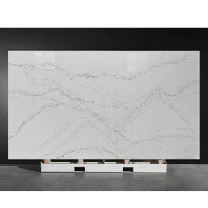 Espectáculo de sílice cero, piedra de cuarzo Artificial resistente diversa, ingeniería de hostelería, cafeterías, áreas de exhibición, losa de encimera - Product Image 1