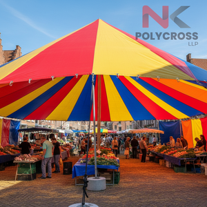 Rouleau de bâche multi-couleurs de qualité supérieure, résistant, imperméable, en plastique, pour usage commercial, export et extérieur - Product Image 4