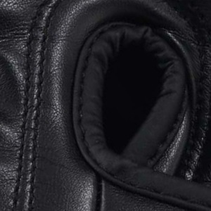 Black And <b>White</b> Boxing Gloves Leather <b>Lace</b> Up Breathable For Adults Training - Product Image 6